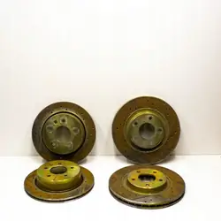 Jaguar XK8/XKR 2001 Remschijf & remklauw set OEM BTN22763