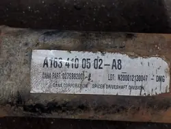 Arbre de transmission arrière Mercedes ML W163 OEM A1634100502