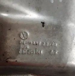 Proteção térmica turbo VW Seat Skoda 1.4 TSI 122PS CAX OEM 03C253041AS