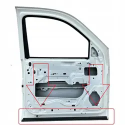 Untere Türdichtung Links OEM für 07-14 Modelle