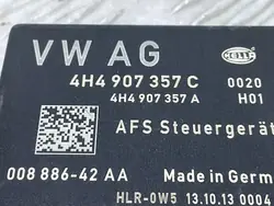 Module de contrôle lumière Audi A6 C7 OEM 4H4907357C