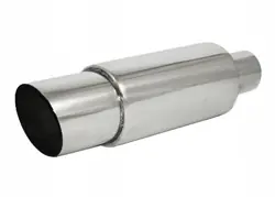 Sport Ljuddämpare Bass 57mm Rakt 2.25" MF06-225