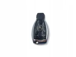 Chave Mercedes OEM UHP2257 - 3 Botões Prateada