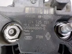 Alternateur RENAULT MEGANE III 1.9 DCI OEM 0124525151 8200660041-B