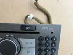 Radio OEM 13188477 CD70 Navi para Opel Vectra C Lift