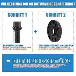 OEM b0d9gfxxn6 20 Boulons M14x1.5x40mm