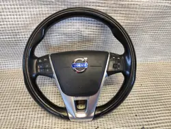 Volvo S60 II V60 13-18 R-Design Ohjauspyörä Airbag Nahka