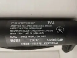 Bakluckdämpare Chrysler Pacifica 2018 OEM 68230340AD