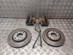Gebrauchte Bremsscheiben + Beläge + Bremszangen Peugeot Partner