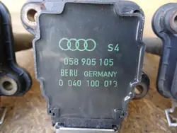 Bobine d'allumage AUDI A3 8L GOLF IV 1.8T Beru 058905105