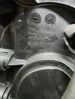 Colector de admisión Opel OE 55563664 - Gasolina