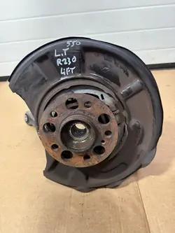 Vänster bakre knuckle, kontrollarm, nav Mercedes SL R230