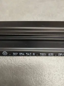 Junta de teto esquerda VW Arteon OEM 3G7854543A