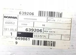 OEM 00279383 Scania Conjunto Juntas Secador Ar - Usado