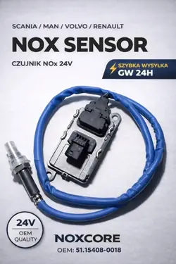 NOX-sensor NOXCORE MAN EURO6 24V OEM 51.15408-0018