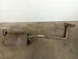 VW Caddy Lift Avgasljuddämpare OEM 2K0253611AD