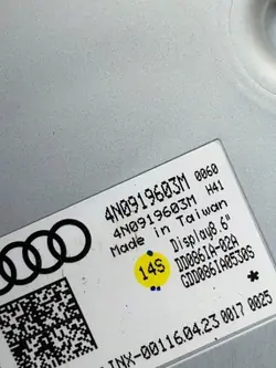 Écran de navigation Audi OEM 4N0919603M - Occasion