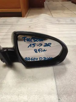Espejo Derecho Hyundai Tucson 2015-2020 OEM 87620D7040