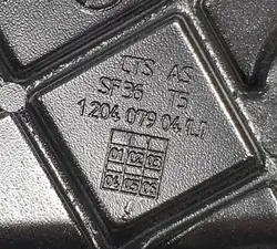 Charnière Toit Arrière Gauche OEM 12040050400 Mercedes SL55