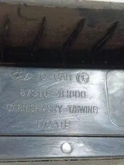 Luz de matrícula OEM 873104H800 para Hyundai H1