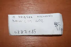Rattstamaxel OEM 6887185 555 för BMW