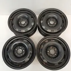 Teräsrengaspakka Volkswagen 15" 5x100 ET 38