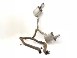 Complete Sport Exhaust De-Cat Milltek Audi A4 B9 2.0 TFSI OEM 75Q9D3KZF