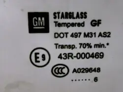 Opel Astra H GTC Heck links Karosserieglas OEM CADILAK-Bochnia-497823-