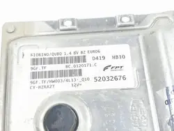 Unidade de Controle do Motor Fiat Qubo Fiorino 1.4 9GFTF 52139787
