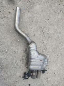 Bentley OE 3W0253611 Vänster Sida Ljuddämpare Komplett