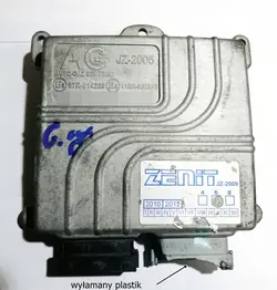 Controlador Zenit JZ-2009 GPL 6 Cilindros
