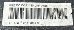 Réservoir à carburant OEM Zbiornik bak paliwa Mercedes E KLASA W211