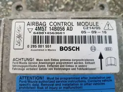Airbag-moduuli OEM 4M5T15B056AD Ford Focus III:lle