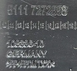 Vordere Stoßstangenblende rechts BMW 1 F20 F21 51117272558