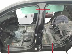OEM PRÓG LEWY SŁUPEK ŚRODKOWY Ford Edge II MK2