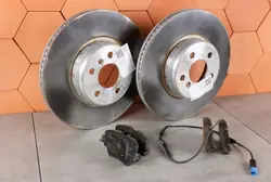 OEM 6880072 Framhjulsbromsskivor & Belägg Set 330x24