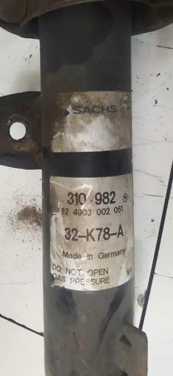 Amortisseur SACHS BMW E82 Usagé OEM SAC310 982/RS1