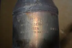 Catalyseur OEM 971254400G Gauche Porsche Panamera