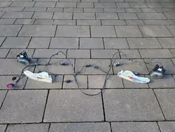 PASSAT CC Främre kabelsats PDC + 4 sensorer + lampor 08-2011