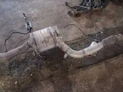 W212 Avgasystem OEM - Mercedes E 3.0 CDI Kombi