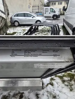 Mercedes X-Class Roller Blind OEM A4708511100/004