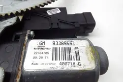 Regulador de janela dianteira esquerda OPEL MERIVA 93389551