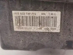 Réservoir liquide FAP d'occasion OEM 9684805080 Peugeot