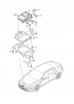 Módulo Conversor Porsche Taycan OEM 9J1959663BG