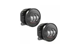 Luzes LED para-choques 4" OEM JW4046145J2BLSET Jeep Wrangler JK