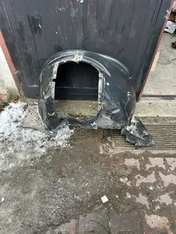 BMW X5 E70 Front Left Wheel Arch OEM 51717234831