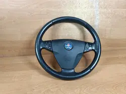 Volante de couro com airbag Saab 95