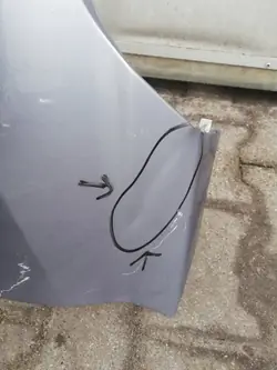 Fram vänster skärm Opel Corsa F
