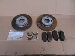 OEM Marwoj881..433 framhjulsbromsskivor & -belägg set