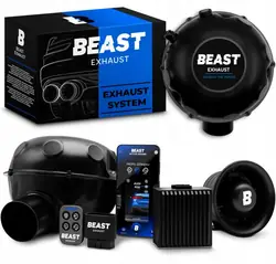 Aktivt Avgassystem Beast Sound Booster + Diskant AKC-490